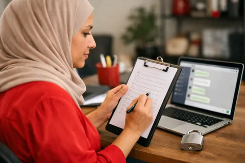 Protecting business and customer data in a website chat