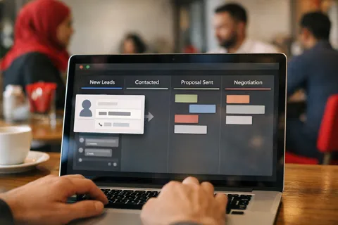 A chat conversation capturing a visitor's contact details as a lead
