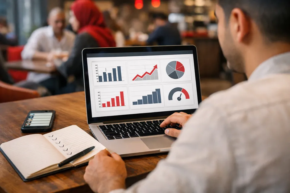 Reviewing a weekly dashboard of chatbot results